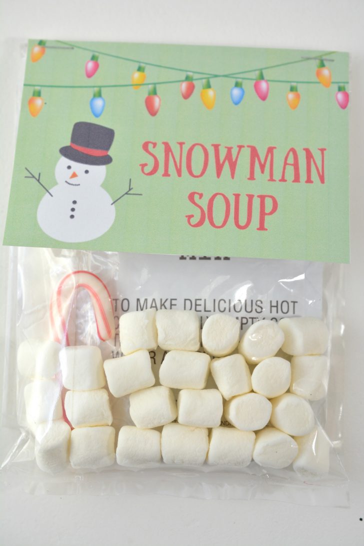 Snowman Soup Free Printable