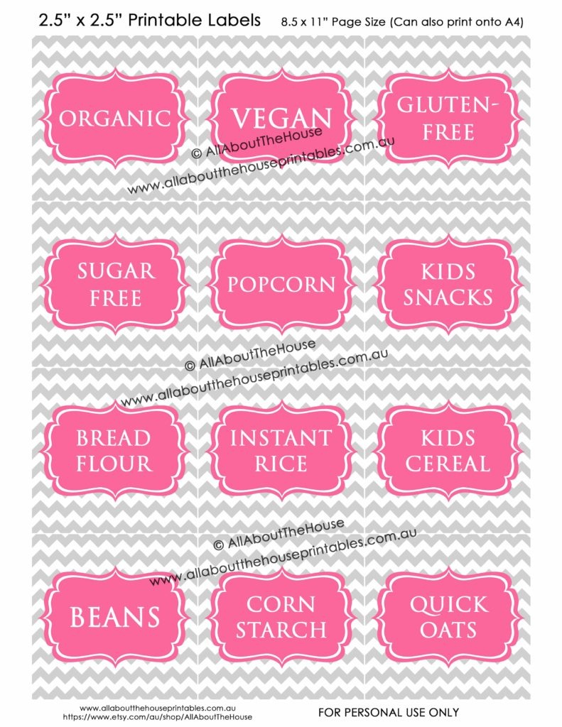 How To Add Your Own Text To Printable Labels (Plus Free Printable - Free Printable Chevron Labels