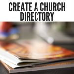 How To Create A Church Directory   Free Printable Church Directory Template