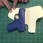 How To Make A Holster Pattern..   Youtube   Free Printable Holster Patterns