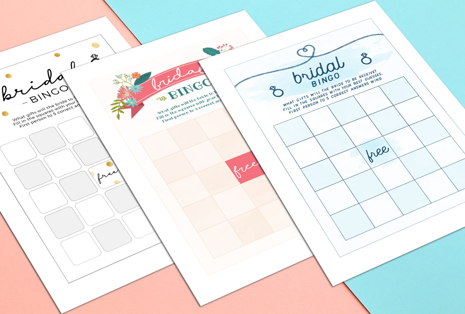 How To Play Bridal Shower Bingo (With Printables) | Shutterfly - Free Printable Bridal Shower Bingo
