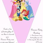 Hundreds Of Free, Printable Princess Coloring Pages, Princess Party   Free Printable Princess Birthday Banner