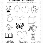 I Spy Beginning Sounds Activity   Free Printable For Speech And Apraxia   Free Printable Early Childhood Activities
