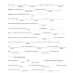 If You Give A " Mad Lib | Writing Activities For Kids | Mad Libs   Free Printable Mad Libs For Middle School Students