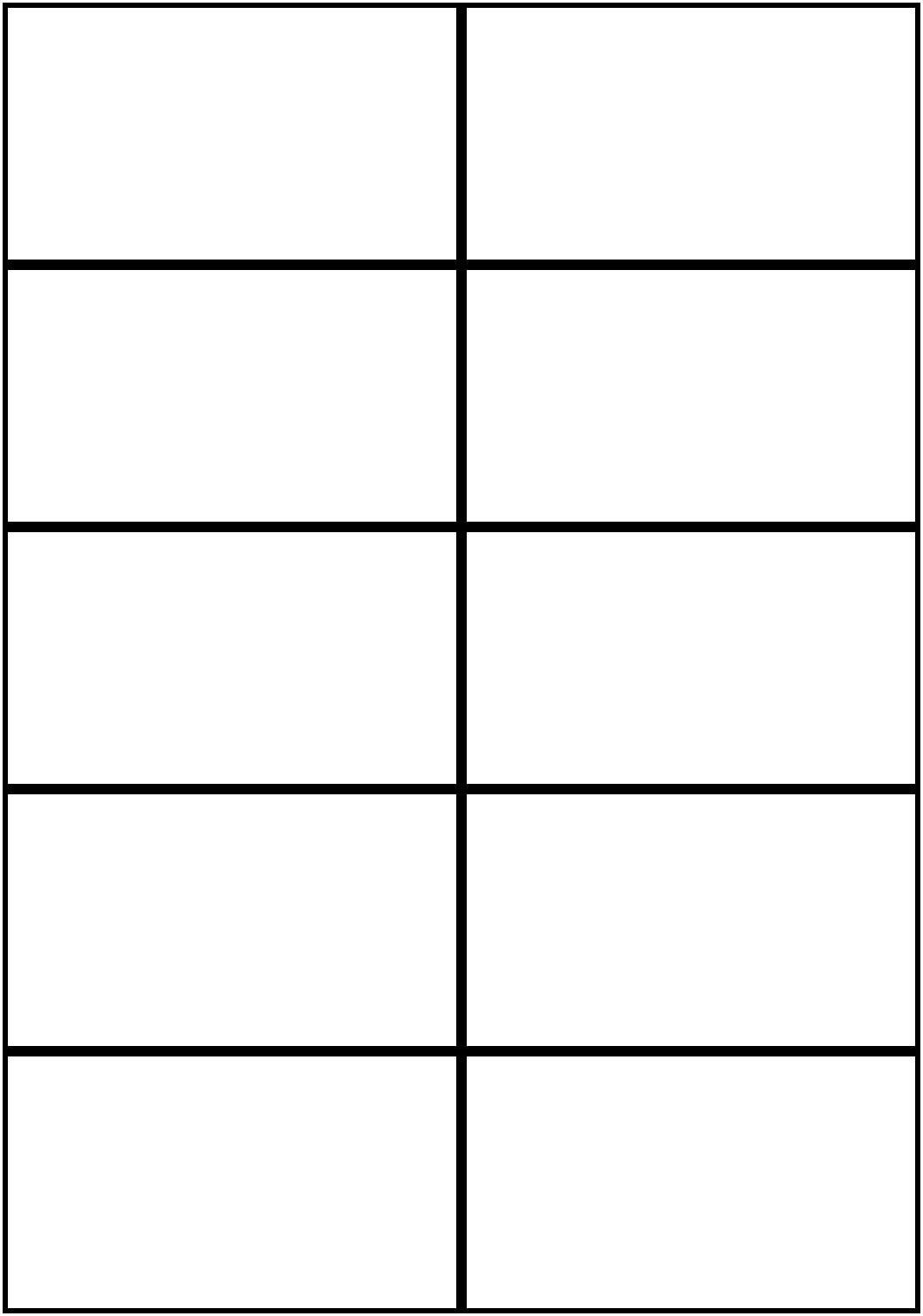 Free Printable Template For Flash Cards