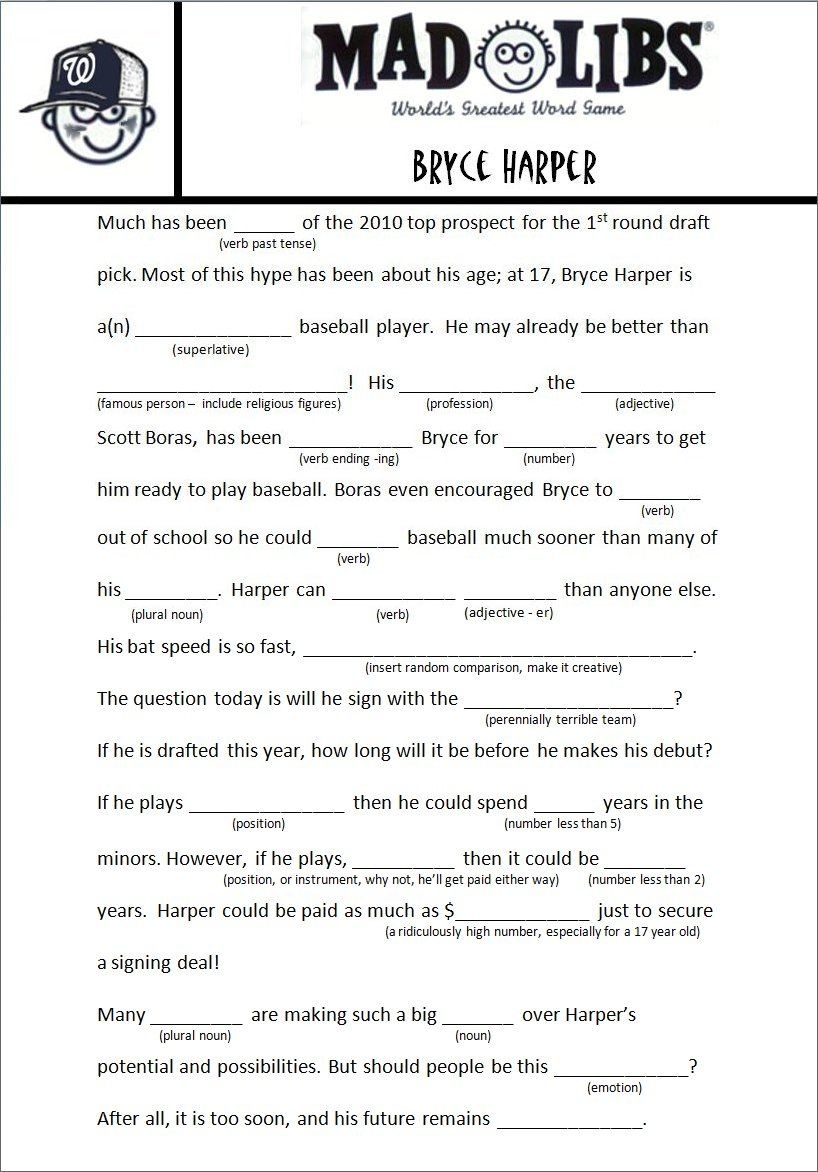 Image Result For Free Adult Mad Libs Funny | Job Related | Mad Libs - Free Printable Mad Libs For Middle School Students