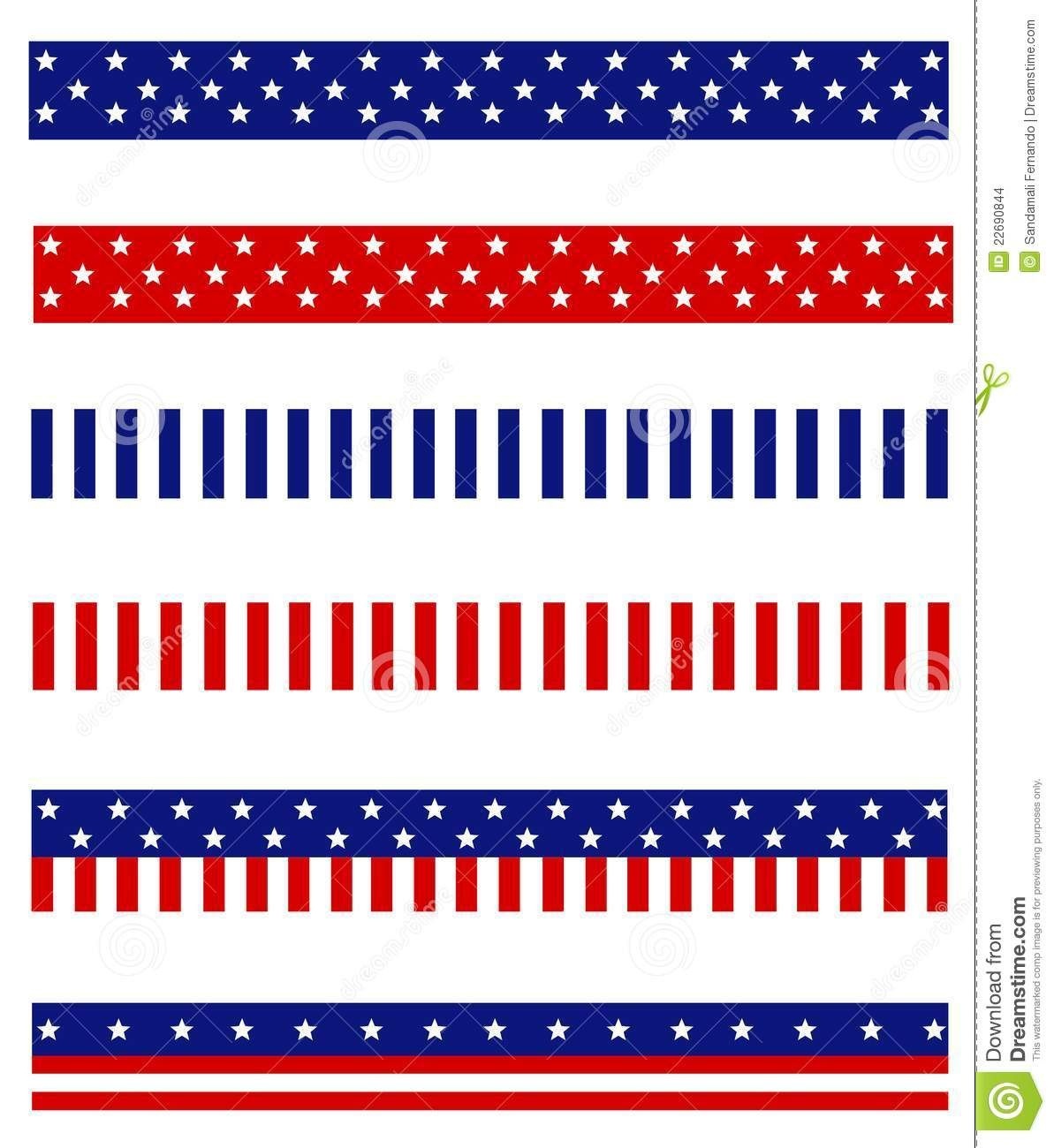 Image Result For Patriotic Borders Free Printable | Patriotic - Free Printable Christmas Bulletin Board Borders