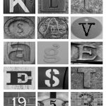 In This Crazy Life: Diy Letter Art On The Cheap!   Free Printable Photo Letter Art