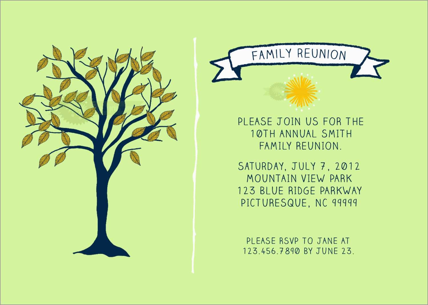 Inspirational Family Reunion Invitation Templates Free | Best Of - Free Printable Family Reunion Invitations