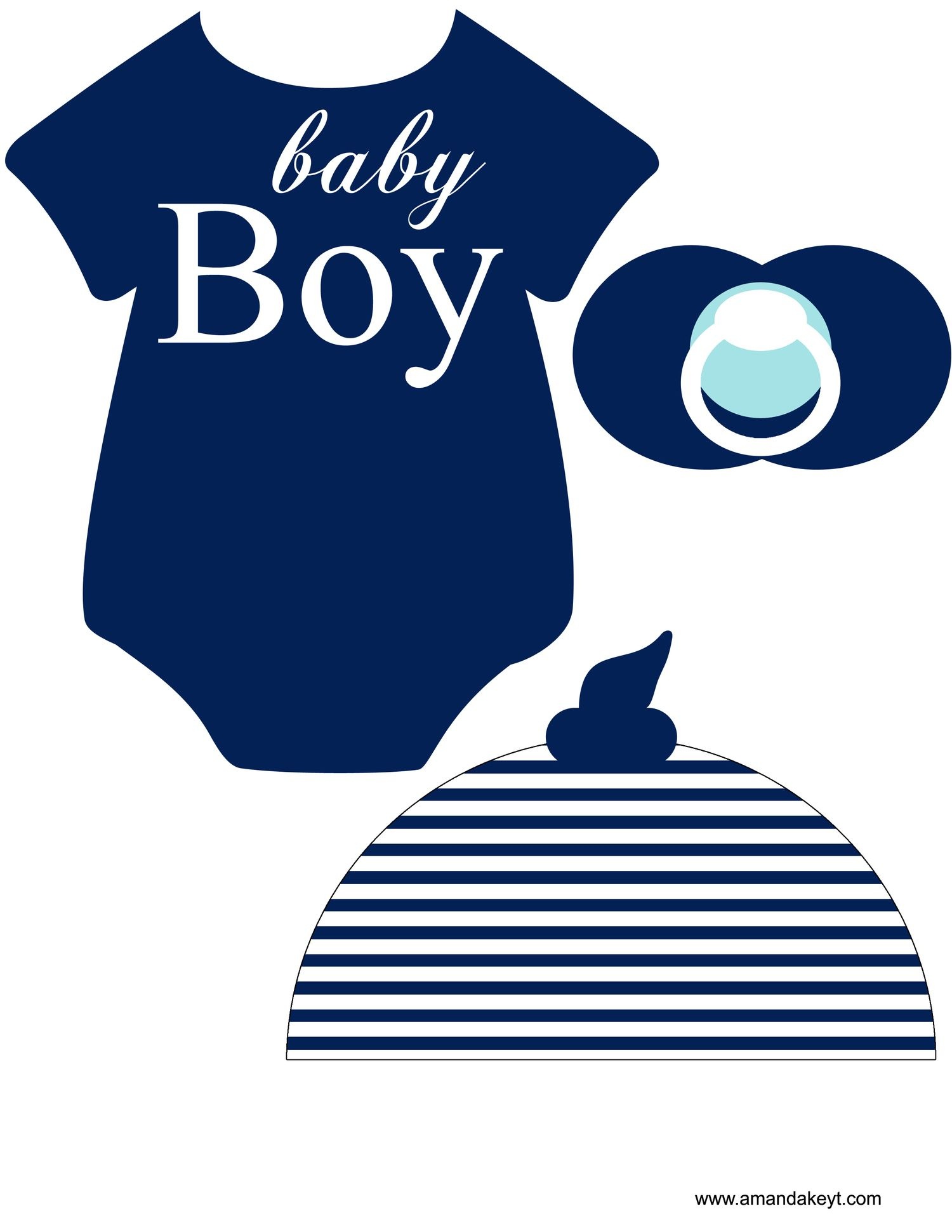 Instant Download Baby Nautical Navy Printable Photo Booth Prop Set - Free Printable Baby Shower Photo Booth Props