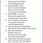 Interesting Game?? Baby Shower Pass The Parcel Rhyme | Fight For   Pass The Prize Baby Shower Game Free Printable