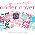 Jessica Marie Design Blog: Free Printable Binder Covers   Free Printable Binder Covers And Spines