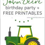 John Deere Birthday Party | Kids Parties | Windmill & Protea   Free Printable John Deere Birthday Invitations