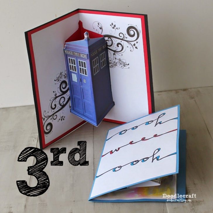 Free Printable Dr Who Birthday Card