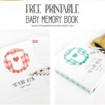 Keep Track Of All Those Memories From The First Year With This   Free Printable Baby Memory Book