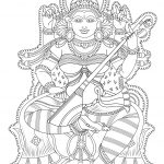 Kerala Mural Coloring Page | Free Printable Coloring Pages   Free Printable Murals
