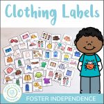 Kids Clothing Drawer Labels   Little Lifelong Learners   Free Printable Classroom Tray Labels