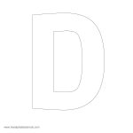 Large Alphabet Stencils | Freealphabetstencils   Online Letter Stencils Free Printable