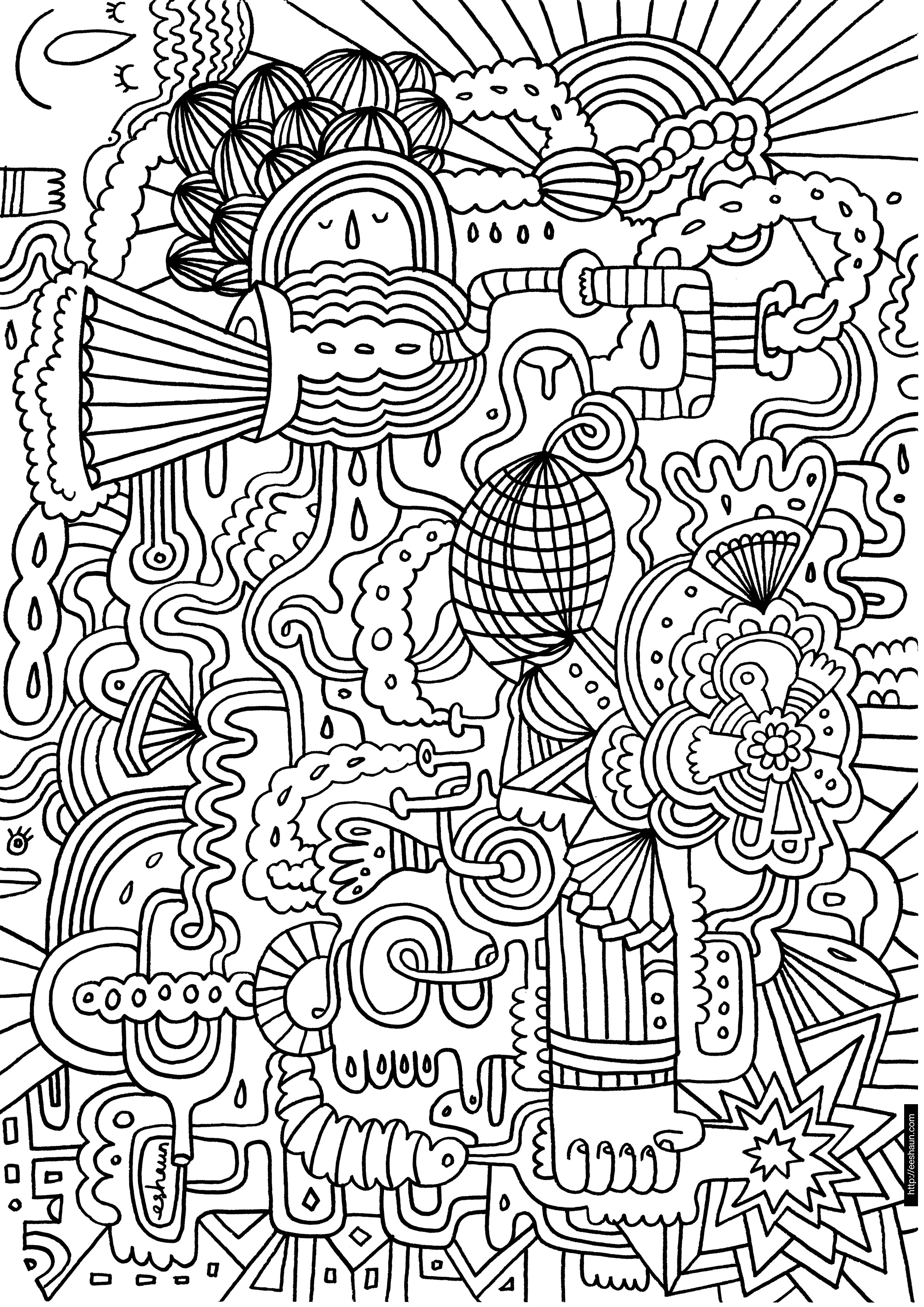 Large Coloring Pages – With Color Book Pictures Also Printables Kids - Free Printable Murals