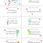 Last Minute Valentine Free Coupon Book Printable | Seasonal | Diy   Free Printable Valentine Books