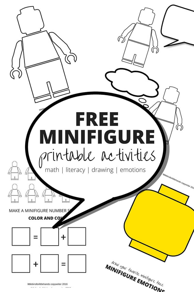 Lego Learning Pages Free Printables For Kids - Free Printable Learning Pages