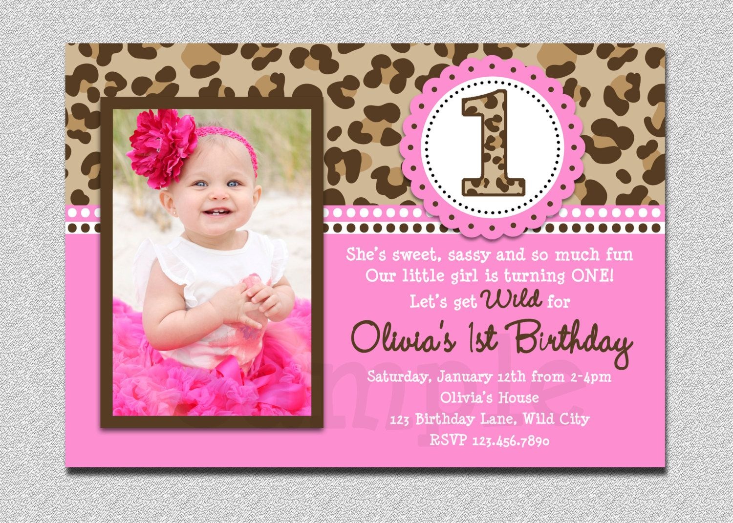 Free Printable Cheetah Birthday Invitations Free Printable A To Z