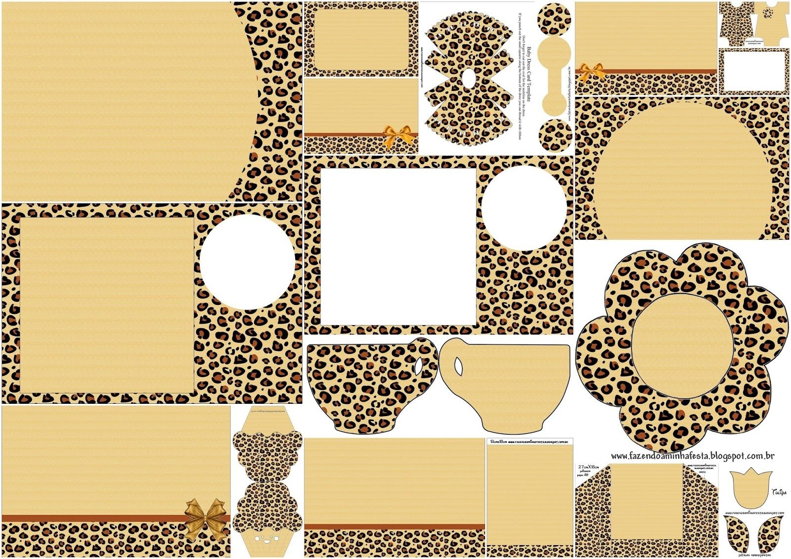 Leopard Prints: Free Printable Invitation. | Party | Free Printable - Free Printable Cheetah Birthday Invitations
