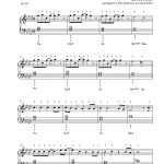 Let It Gofrozen Piano Sheet Music | Intermediate Level   Frozen Piano Sheet Music Free Printable