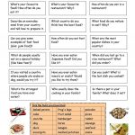 Let's Talk About Food Worksheet   Free Esl Printable Worksheets Made   Free Printable English Lessons
