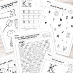 Letter K Worksheets   Alphabet Series   Easy Peasy Learners   Free Printable Letter K Worksheets