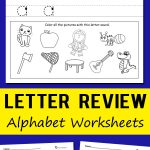 Letter Review Alphabet Worksheets | Totschooling   Toddler   Free Printable Abc Worksheets