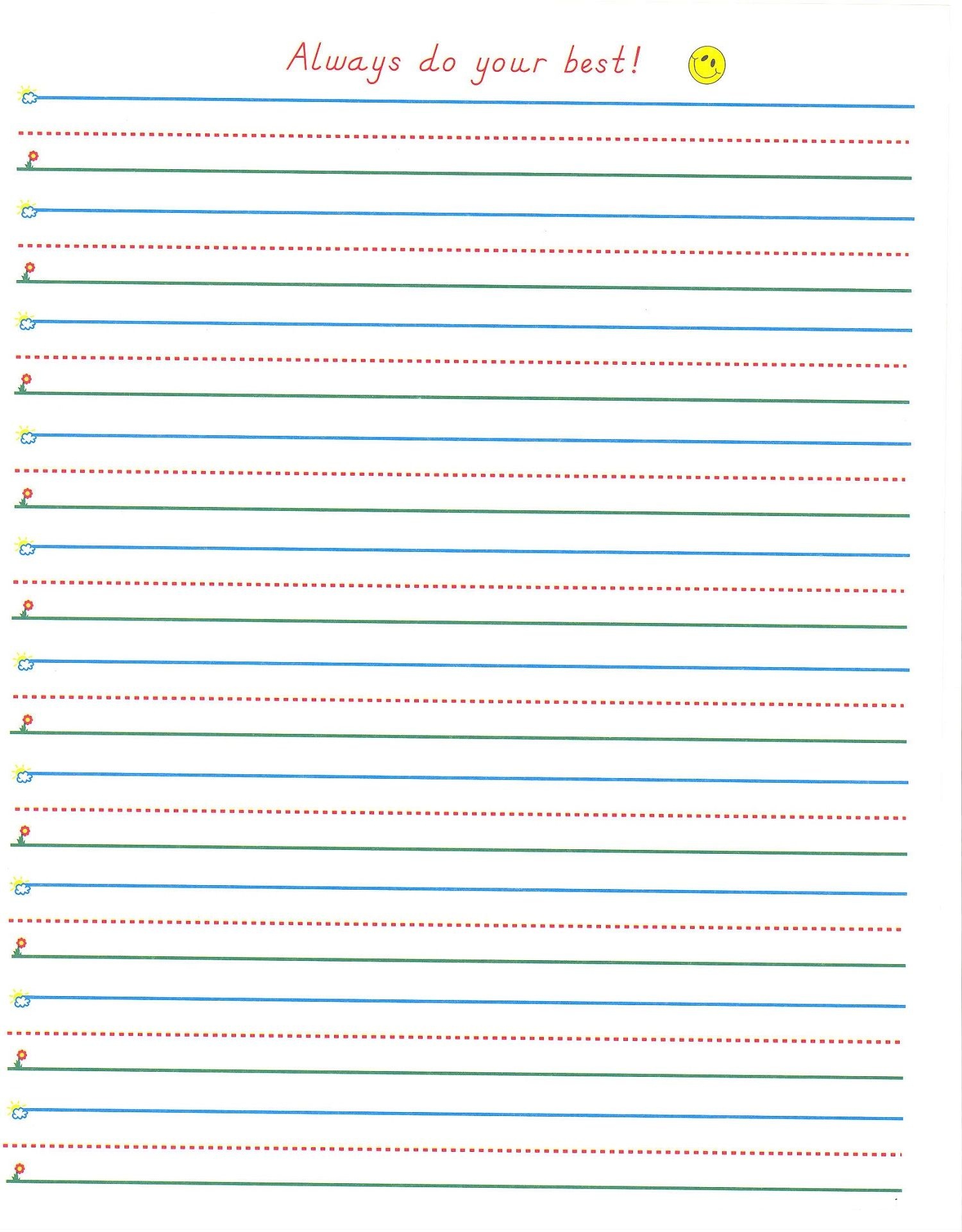 Lined Paper For Writing For Cute Writing Paper | Printable Fancy - Free Printable Writing Paper