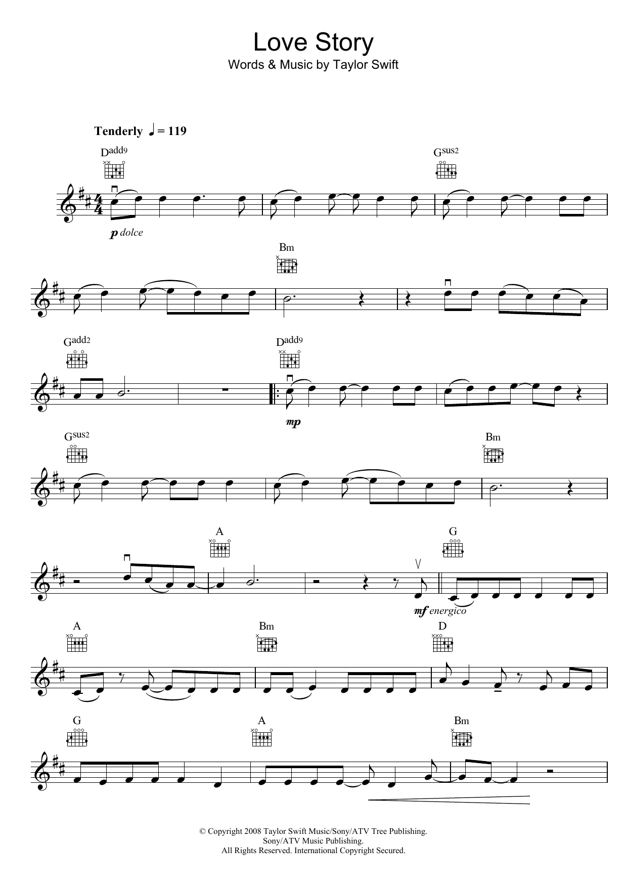 Love Story Sheet Music | Taylor Swift | Violin Solo - Taylor Swift Mine Piano Sheet Music Free Printable
