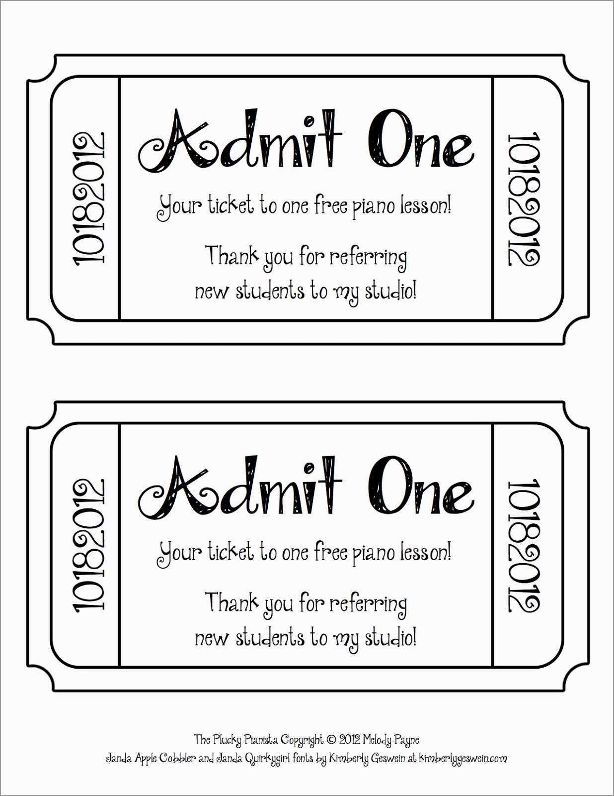 Lovely Free Ticket Stub Template Best Of Template Free Printable