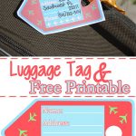 Luggage Tags Free Printable | Mom Explores Southwest Florida   Free Printable Luggage Tags