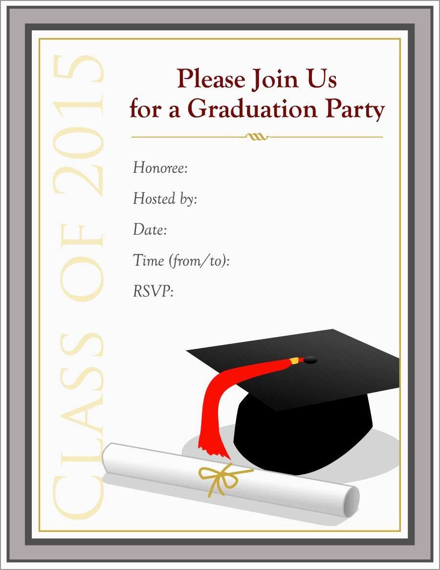 Luxury Free Printable Graduation Invitation Templates | Best Of Template - Free Printable Graduation Invitations 2014
