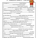 Mad Libs Basketball Game Worksheet   Free Esl Printable Worksheets   Free Printable Mad Libs