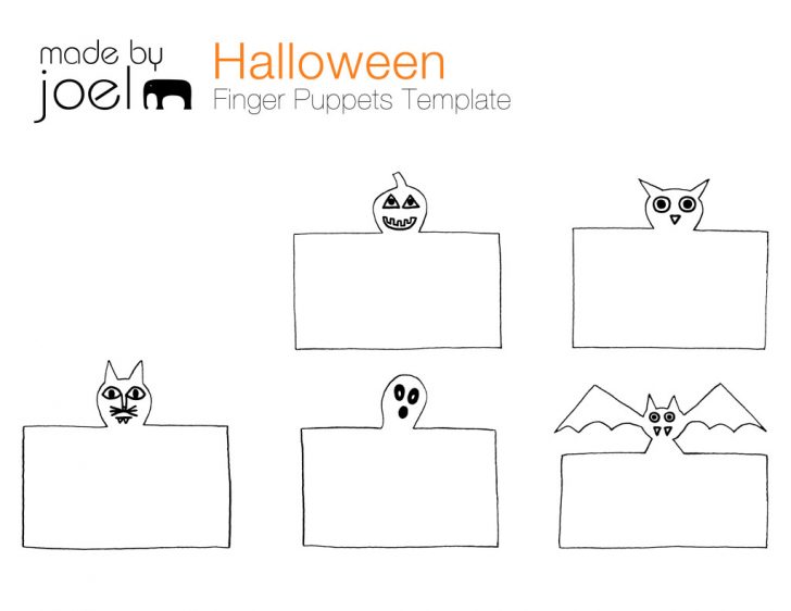 Free Printable Finger Puppet Templates
