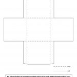 Make An Exploding Box With This Free Printable Template   Box Templates Free Printable