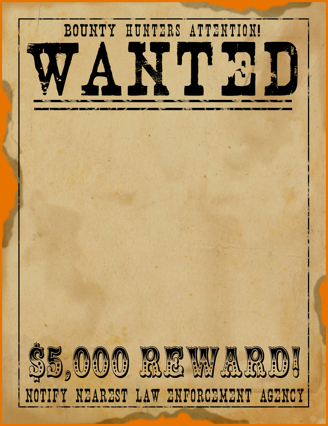 Making Wanted Posters - Demir.iso-Consulting.co - Wanted Poster Printable Free
