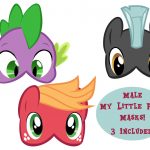Male My Little Pony Masks 3 | Etsy   Free My Little Pony Printable Masks