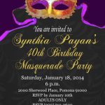 Masquerade Party Mardi Gras Invitations Printable Print At | Etsy   Free Printable Mardi Gras Invitations