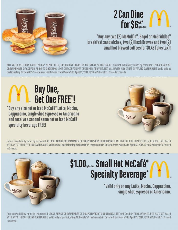 Free Mcdonalds Smoothie Printable Coupon