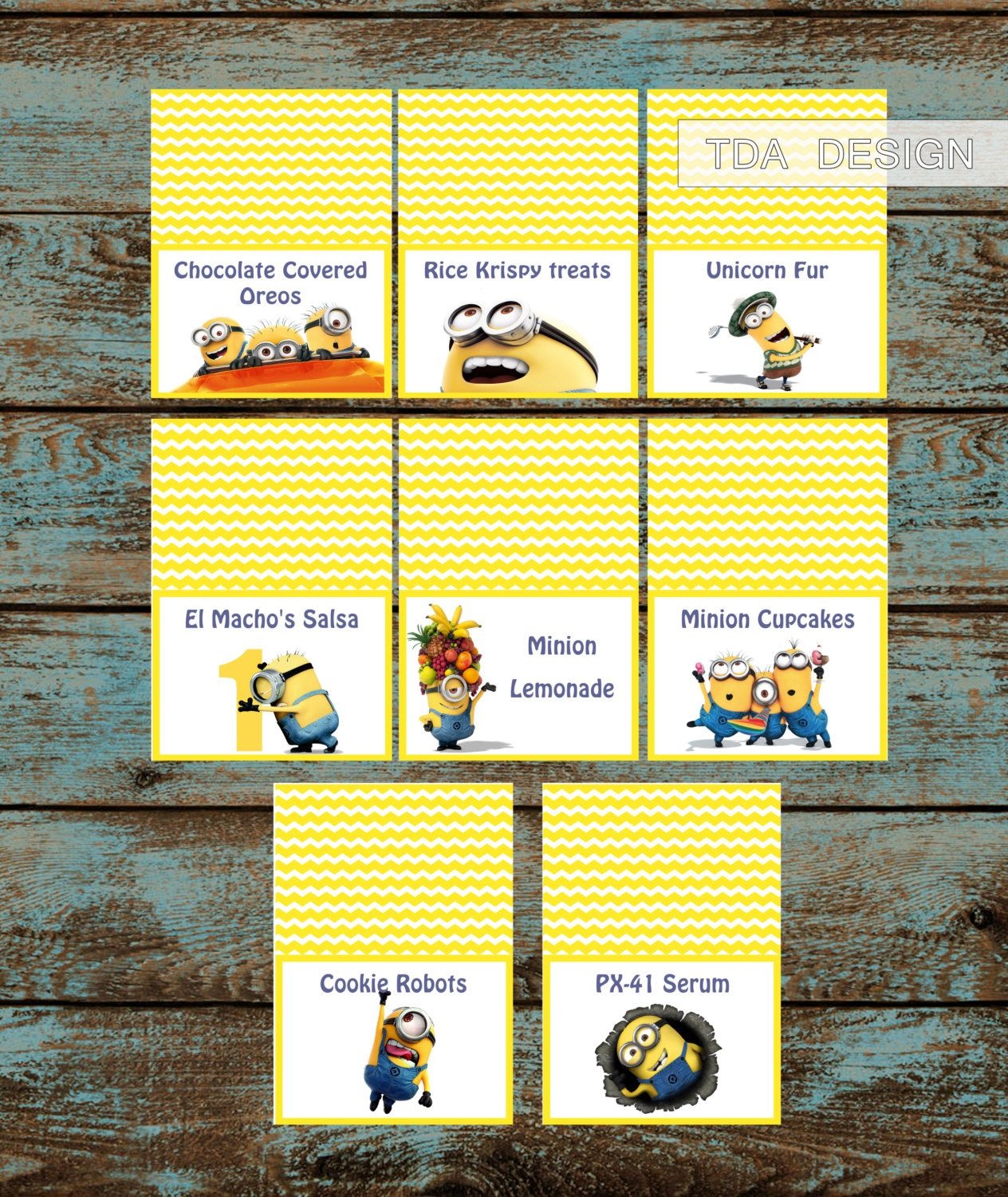 Minions Food Labels,despicable Me Minions Birthday Party Food Tent - Free Printable Minion Food Labels