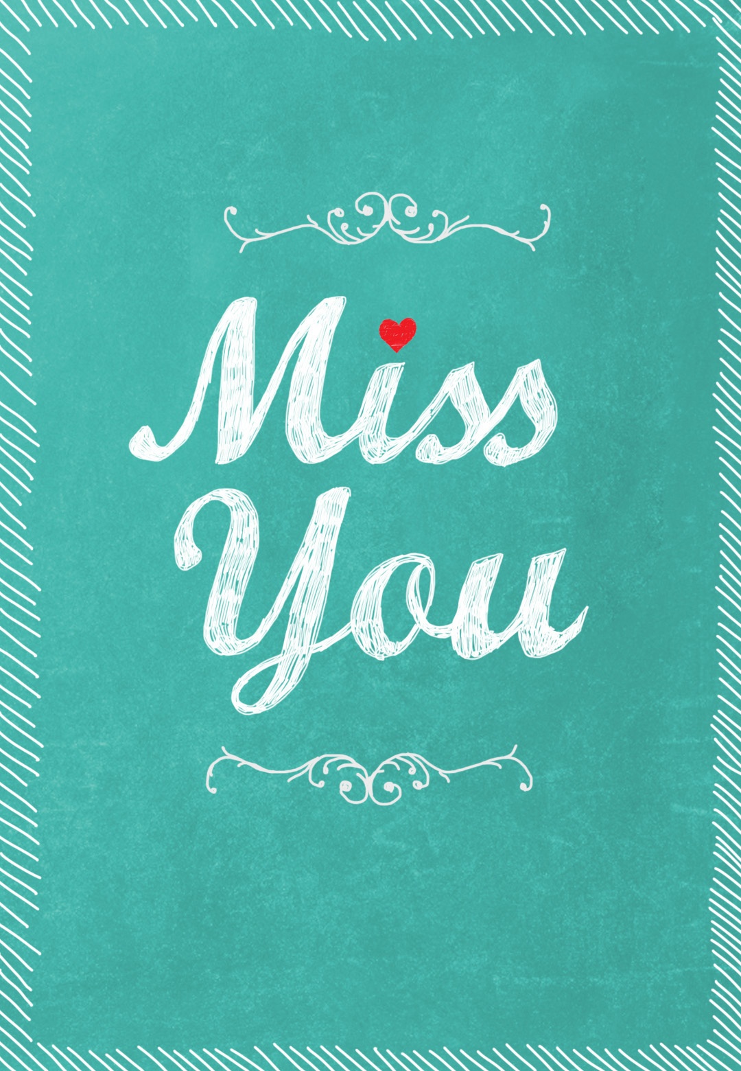 Miss You - Miss You Card (Free) | Greetings Island - Free Printable We Will Miss You Greeting Cards