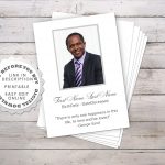 Modern Funeral Prayer Card Template • Funeral Potatoes   Free Printable Funeral Prayer Card Template