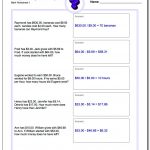 Money Word Problems   Free Printable Math Word Problems For 2Nd Grade