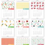 Monthly Printable Calendar 2017 | Clever Ideas | Calendar 2017, Free   Free Printable Agenda 2017