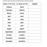 Months Of The Year In Spanish Worksheet   Free Esl Printable   Free Printable Spanish Worksheets