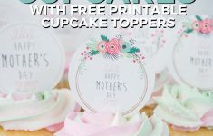 Mother's Day Cupcakes (Plus Free Printable Toppers) – I Scream For – Free Printable Cupcake Toppers
